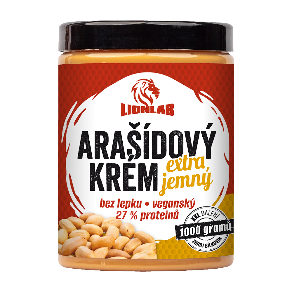 Arašidový krém - 1000 g, extra jemný