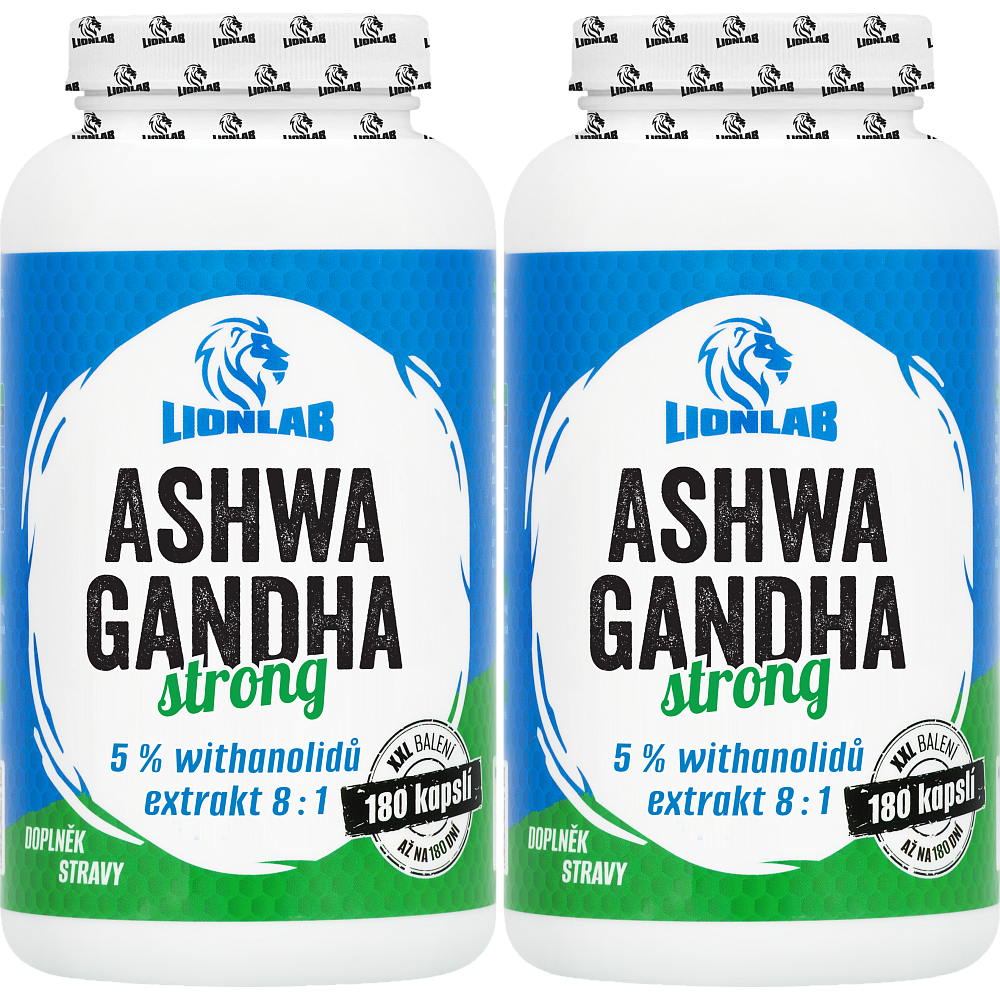 Ashwagandha Strong XXL - akcia 1+1 zadarmo