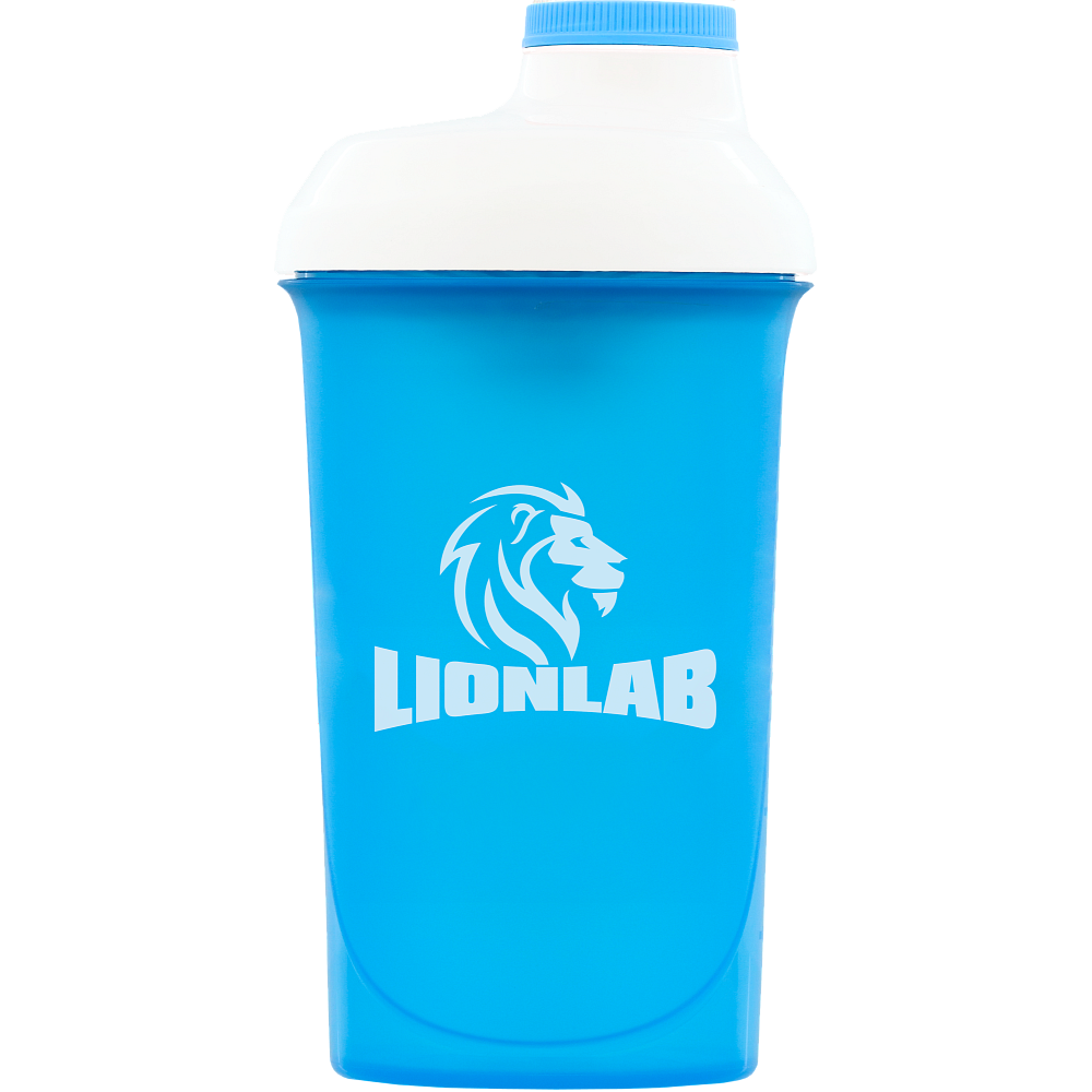 Šejker Lionlab - 600 ml (modro-biely) - modro-biely - 600 ml
