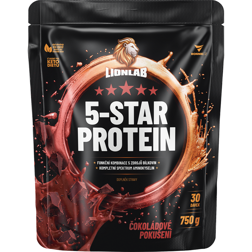5-Star Protein - 750 g, čokoládové pokušenie