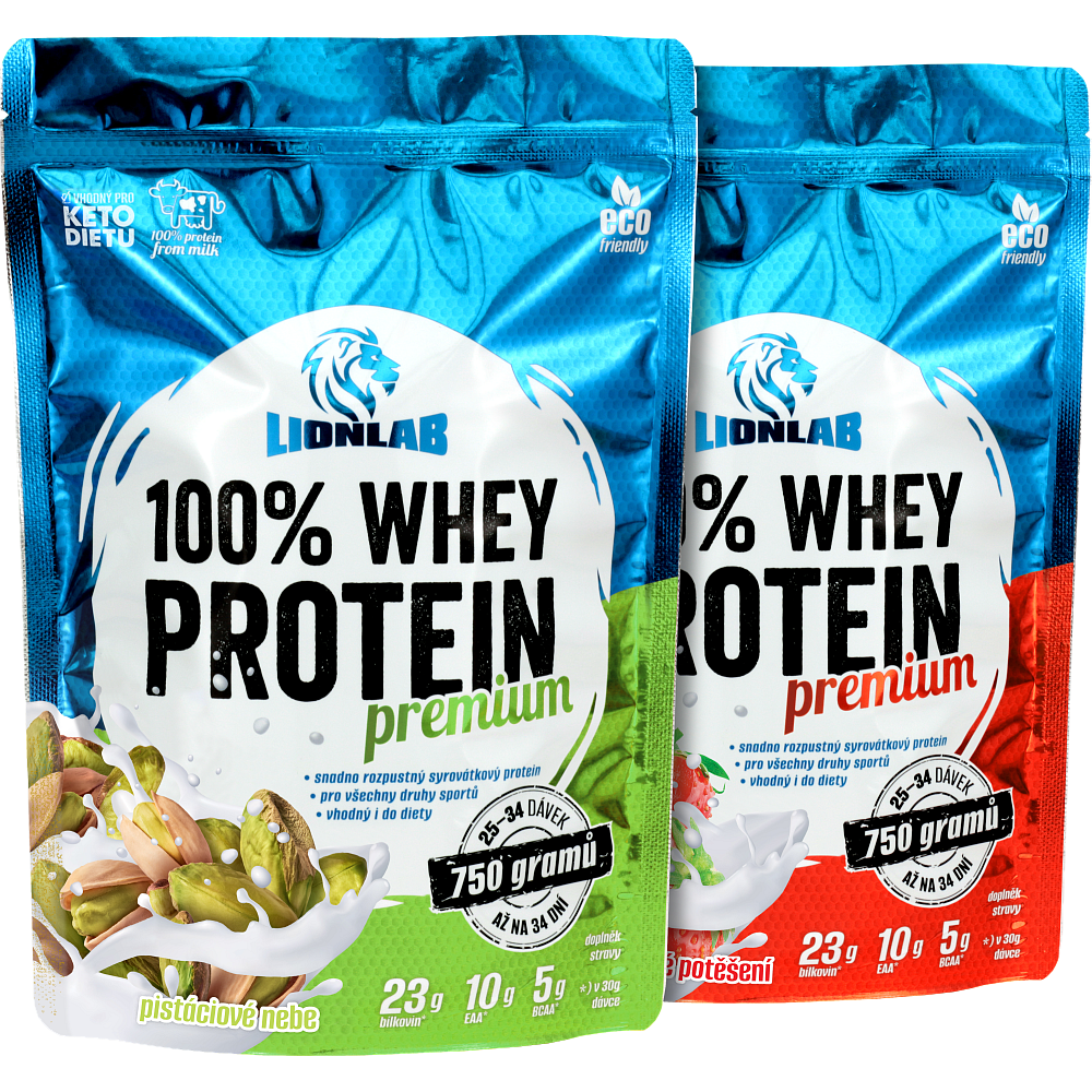 100 % Whey Protein - akcia 1+1